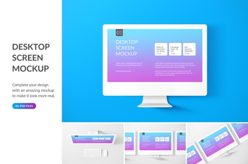 Unicolor Desktop Mockup