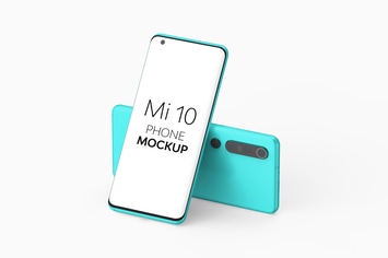 Mi 10 Phone Mockup