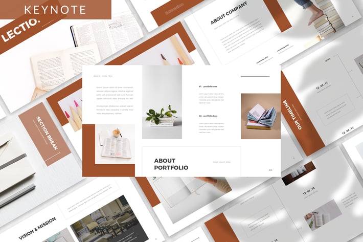 Lectio - Business Keynote Template