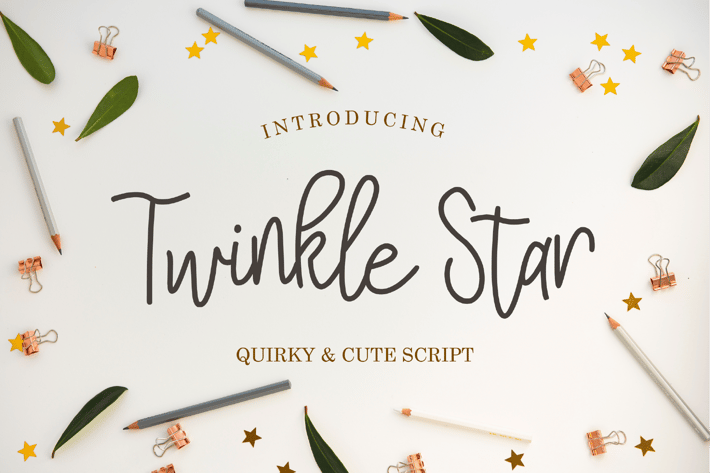 Twinkle Star Font