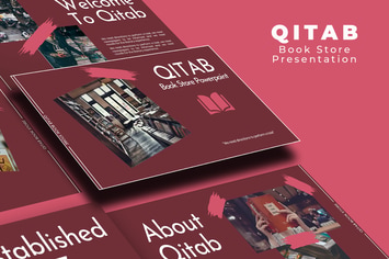 Qitab Book Store PowerPoint Presentation