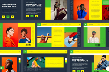 AKHASIA Powerpoint Template