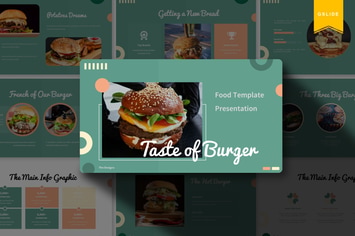 Taste of Burger | Google Slides Template