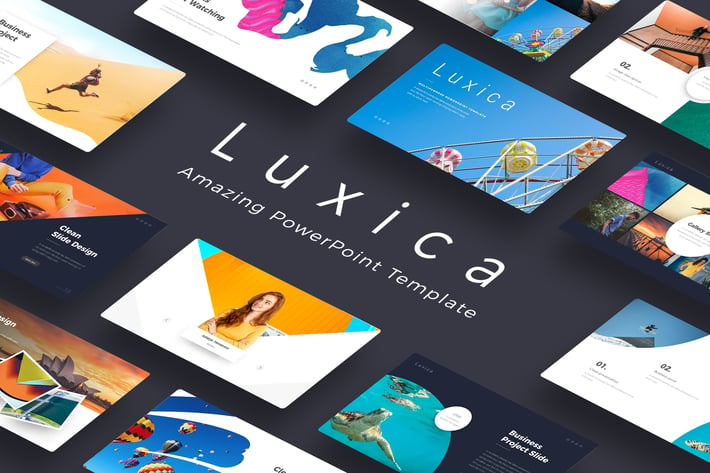 Luxica Presentation Template