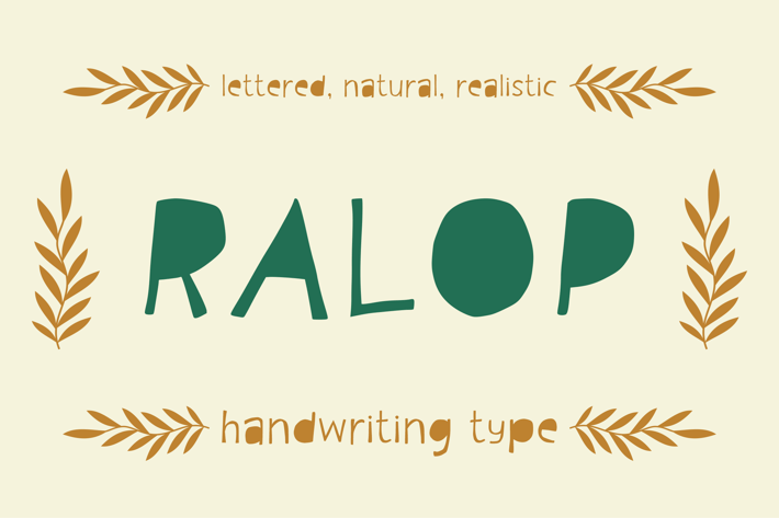 Ralop Handwriting Font