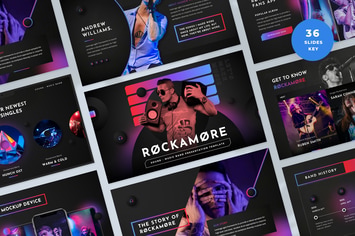 Music Band Keynote Template