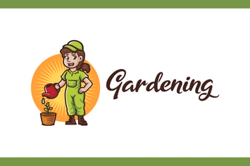 Gardener Logo - Gardening and Landscaping Service