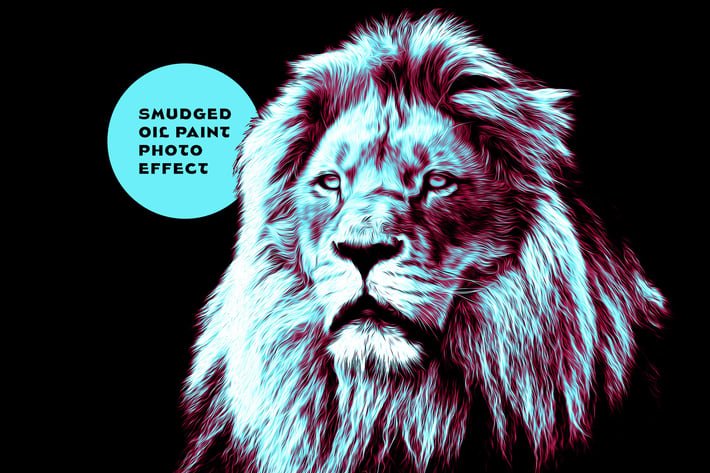 Smudged Oil Paint Photo Effect
