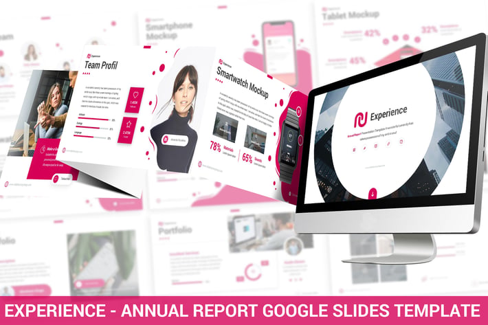 Experience - Annual Report Google Slides Template