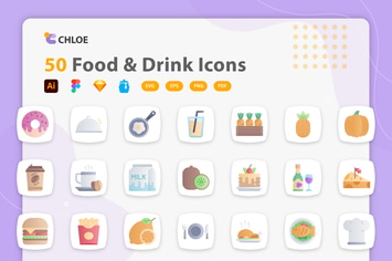 Chloe - Food & Drink Icons