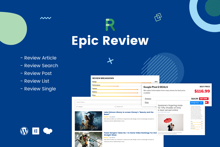 Epic Review - WordPress Plugin