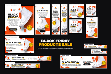 Black Friday Sale Banners Ad