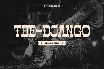 The Django – Vintage Font