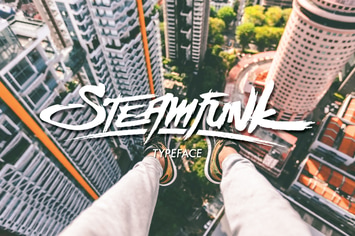 Steamfunk Typeface