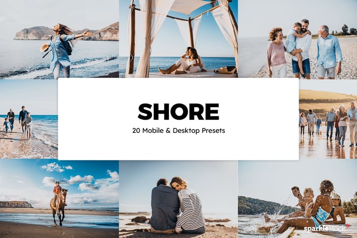 20 Shore Lightroom Presets & LUTs