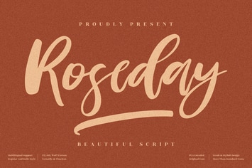 Roseday Handwritten Font