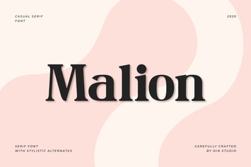 Malion - Modern Serif Font 