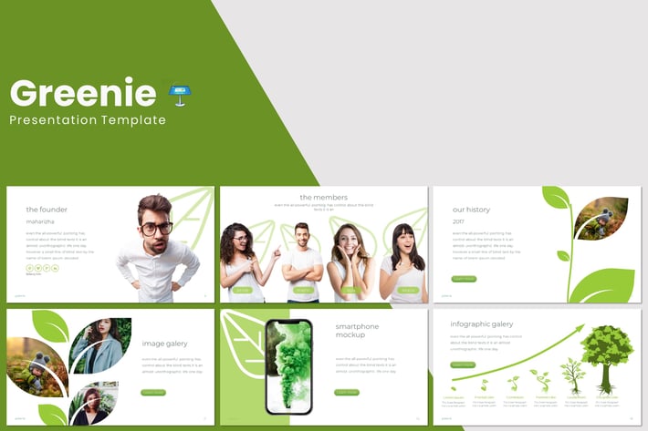 Greenie - Keynote Template