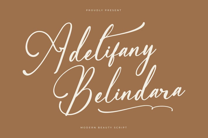 Adelifany Belindara Modern Script 