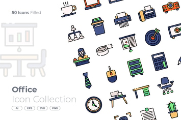 Office  Filled Icon