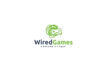 Wired Games Logo Template
