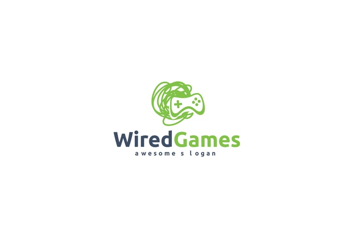 Wired Games Logo Template