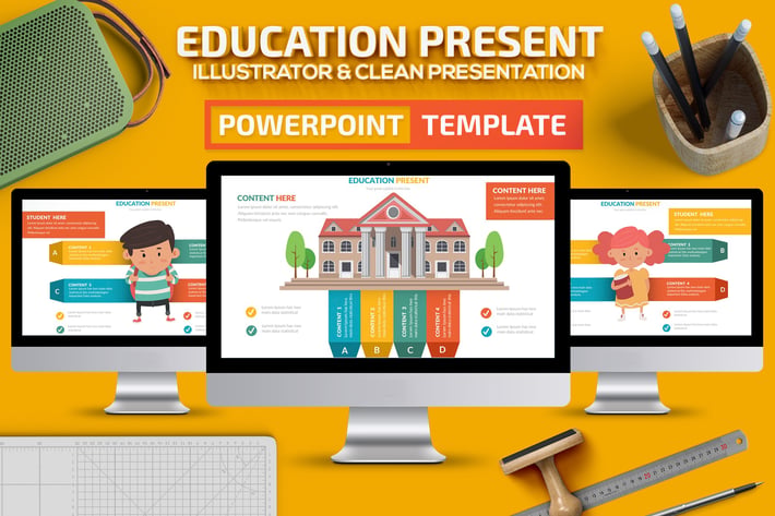 Education Powerpoint Slides Template