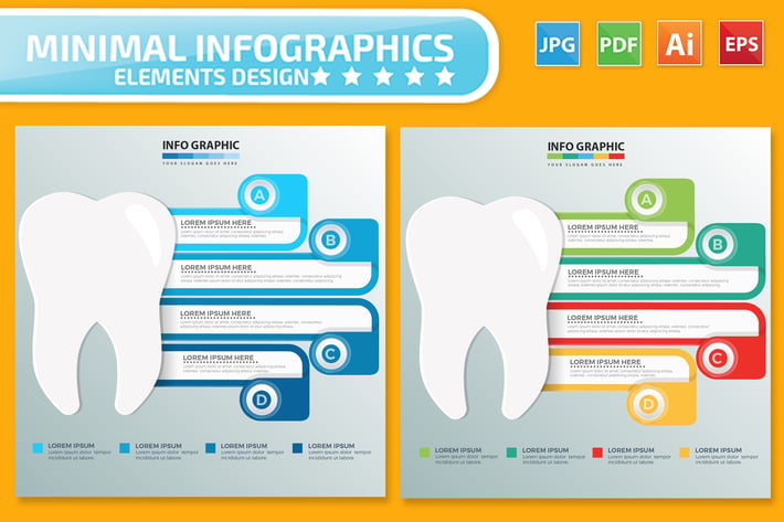 Tooth Infographics design