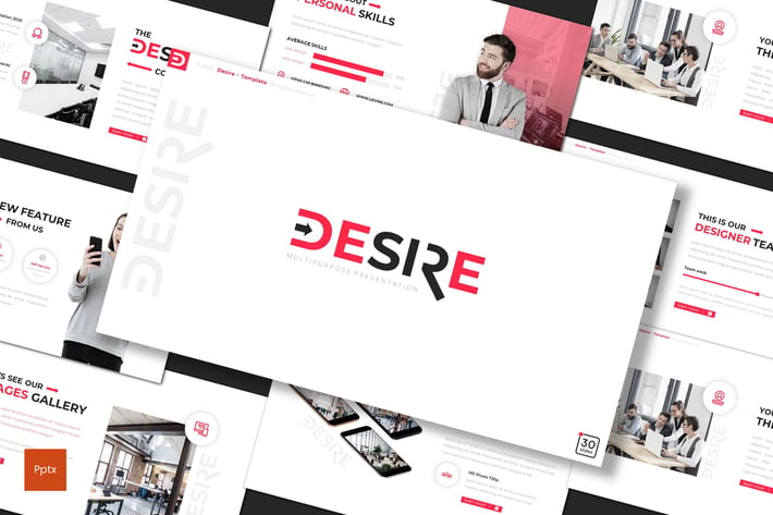 Desire - Powerpoint Template