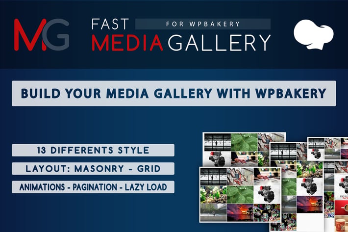 Fast Media Gallery For WPBakery - WP Plugin