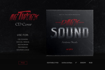 Dark Music Cover Artwork