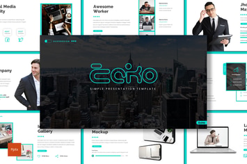 Ecko - Simple Powerpoint Template