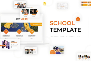 School - Google Slides Template