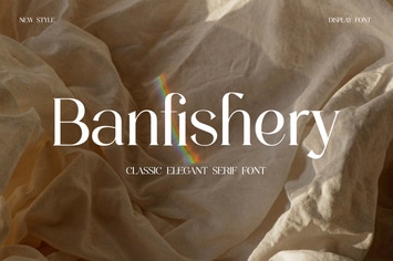 Banfishery Classic Elegant Serif Font
