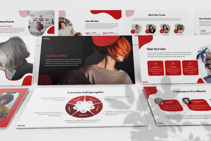 Hairdo - Abstract Powerpoint Template
