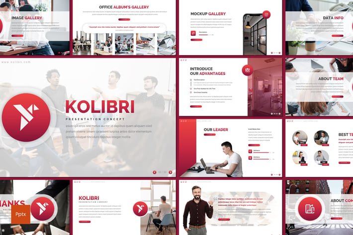 Kolibri - Business Powerpoint Template