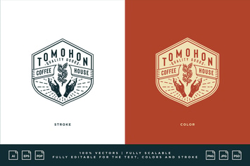 Coffee Logo - Tomohon Coffee House