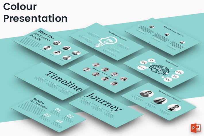COLOUR - Powerpoint Presentation Template