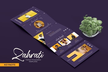 ZAHRATI Fashion - Keynote Template