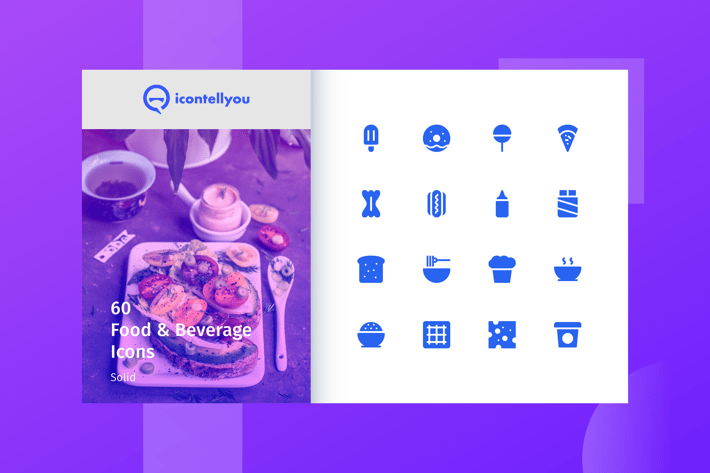 Icontellyou - Food & Beverage (Solid)