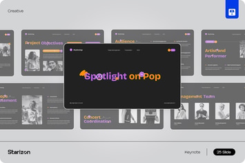 Black Purple Creative  Project Management • 004