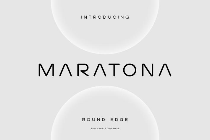 Maratona Sans Serif Font