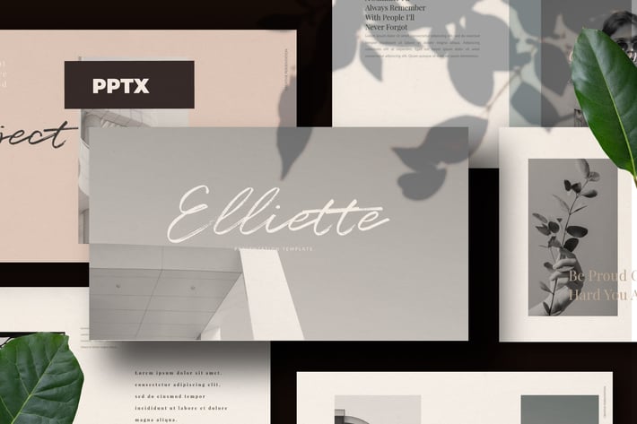 Elliette - Powerpoint Multipurpose Creative