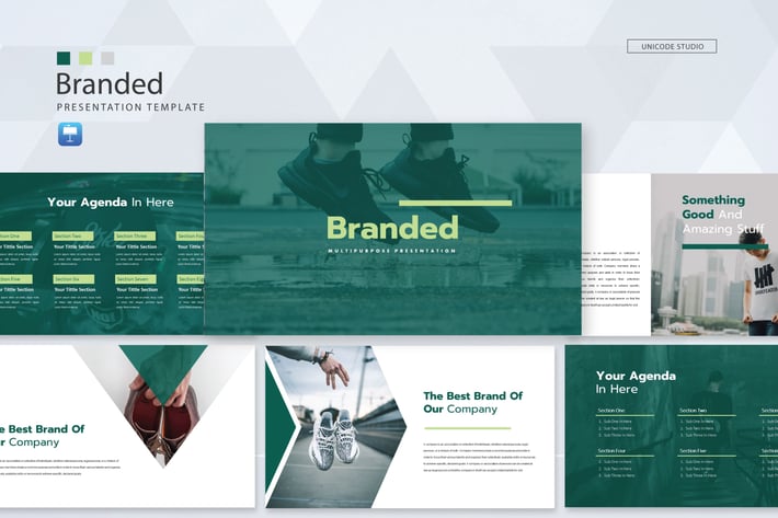 Branded - Fashion Keynote Template 