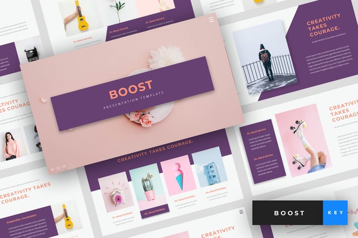 Boost - Creative Keynote Template