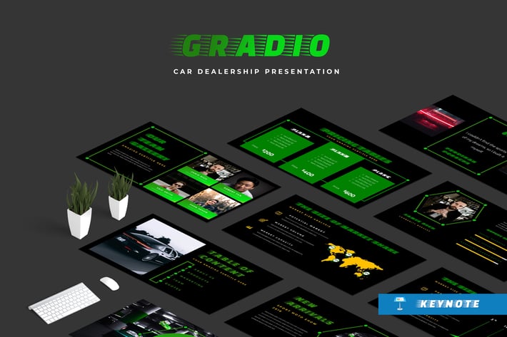 Gradio Car Dealership Keynote Presentation