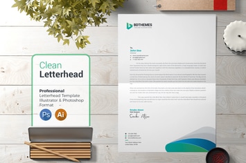 Business Letterhead Template 02