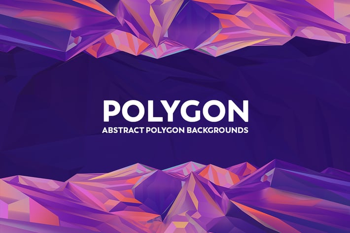 Abstract Polygon Backgrounds - Colorful Colors