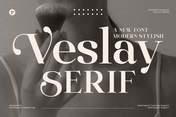Vintage Rounded Elegant- Veslay Luxury Font