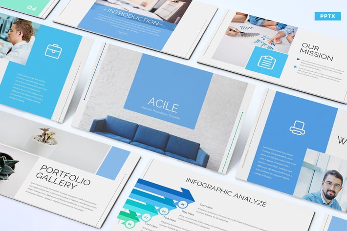 Acile - Business Powerpoint Template